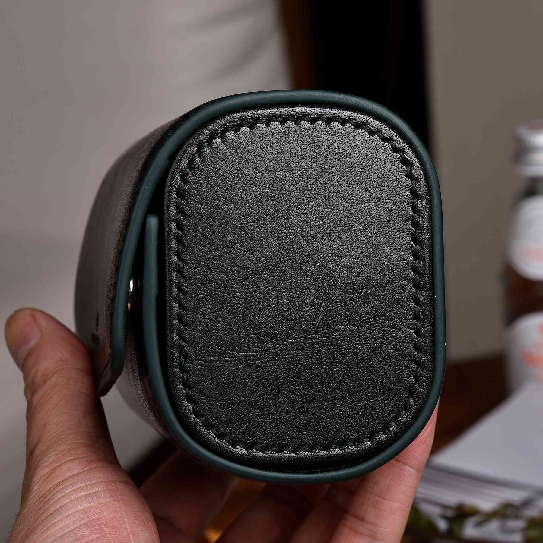 【Hermès】Emerald Green Watch Storage Box