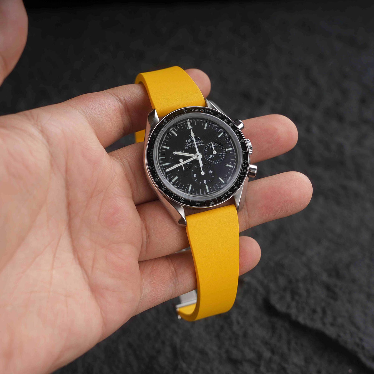 Yellow Rubber CTS Strap
