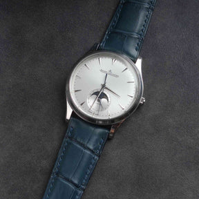 【Mississippi Alligator】Matte Slate Blue Belly Prestige Strap - AB056