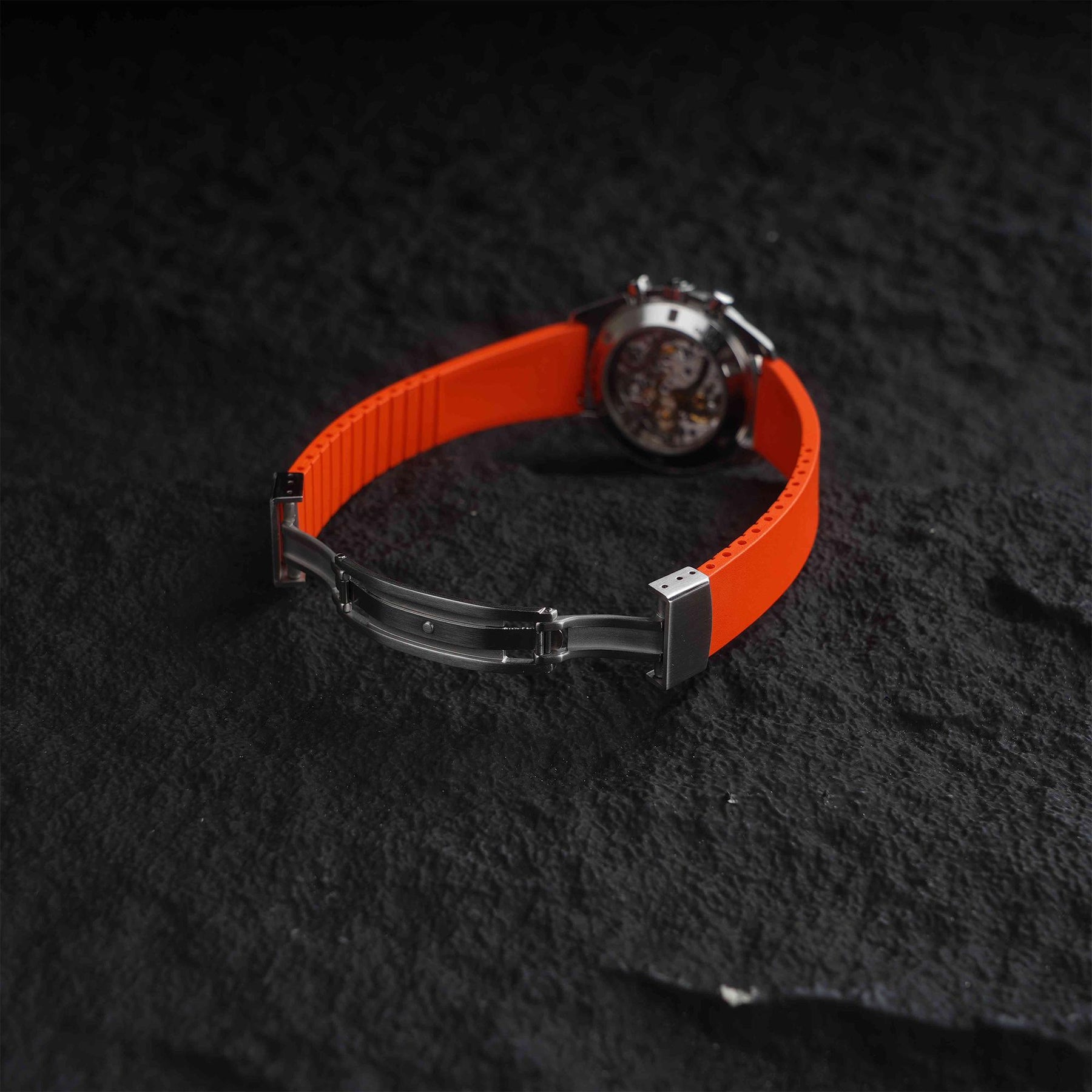 Orange Rubber CTS Strap
