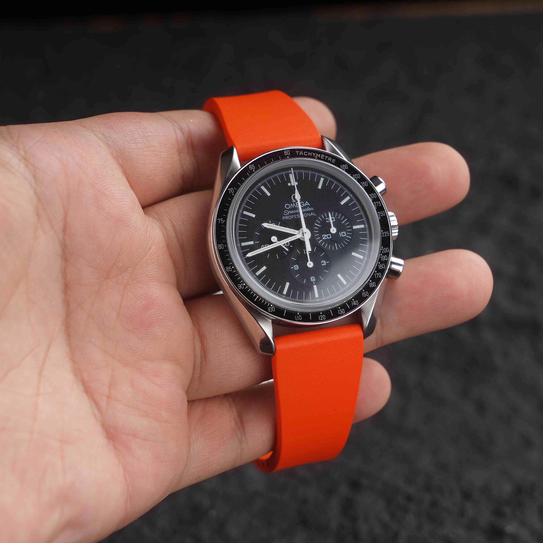 Orange Rubber CTS Strap