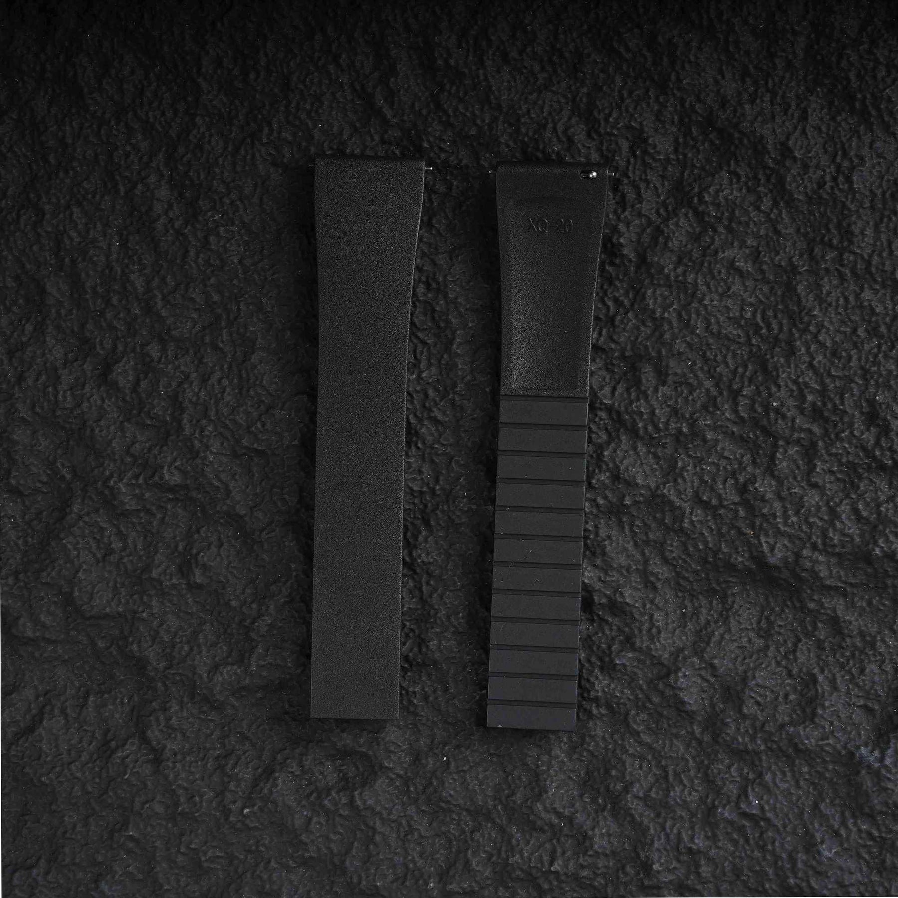 Black Rubber CTS Strap