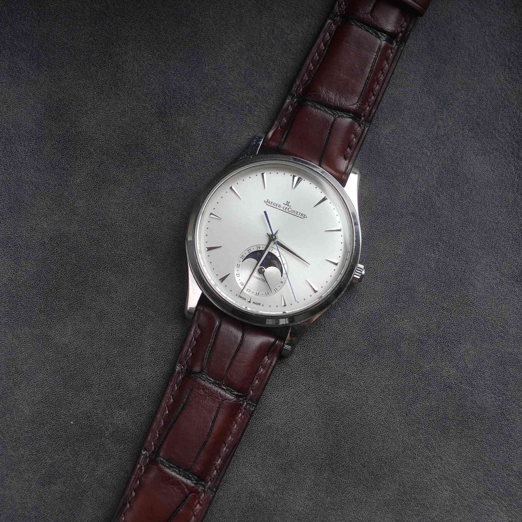 【Mississippi Alligator】Coffee Belly Prestige Strap - AB041