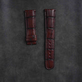 【Mississippi Alligator】Coffee Belly Prestige Strap - AB041