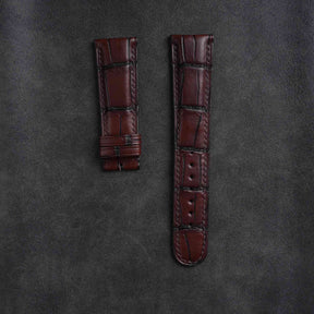 【Mississippi Alligator】Coffee Belly Prestige Strap - AB041