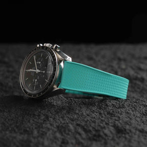 【WAFFLE-FKM】Gem Blue DAI-EL™ Iconic Rubber Strap