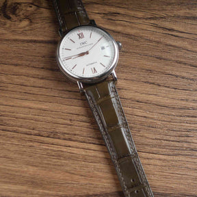 【Mississippi Alligator】Iron Grey Belly Prestige Strap - 013