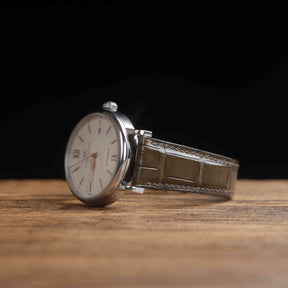 【Mississippi Alligator】Iron Grey Belly Prestige Strap - 013