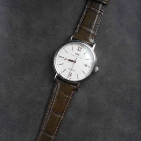 【Mississippi Alligator】Iron Grey Belly Prestige Strap - 013