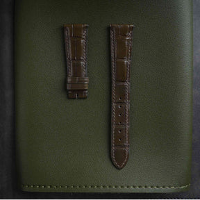【Mississippi Alligator】Iron Grey Belly Prestige Strap - 013