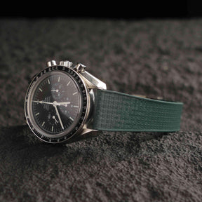 【GRID-FKM】Amry Green DAI-EL™ Checkered CTS Rubber Strap