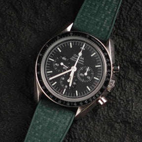 【GRID-FKM】Amry Green DAI-EL™ Checkered CTS Rubber Strap
