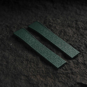 【GRID-FKM】Amry Green DAI-EL™ Checkered CTS Rubber Strap