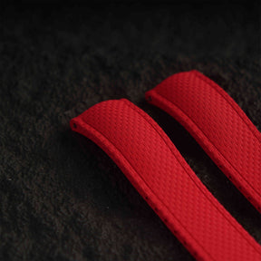 【SAILCLOTH-FKM】Red DAI-EL™ Curved-end CTS Rubber Strap