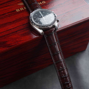 【Mississippi Alligator】Coffee Belly Prestige Strap - AB041