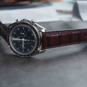 【Mississippi Alligator】Coffee Belly Prestige Strap - AB041