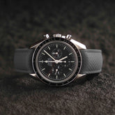 【SAILCLOTH-FKM】Ceramic Grey DAI-EL™ Curved-end CTS Rubber Strap