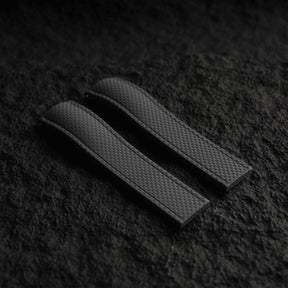 【SAILCLOTH-FKM】Ceramic Grey DAI-EL™ Curved-end CTS Rubber Strap