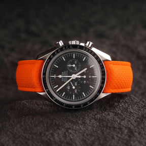 【SAILCLOTH-FKM】Orange DAI-EL™ Curved-end CTS Rubber Strap