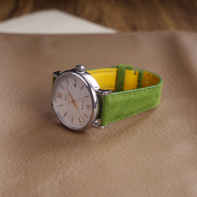 Alcantara® Racing Green Watch Strap
