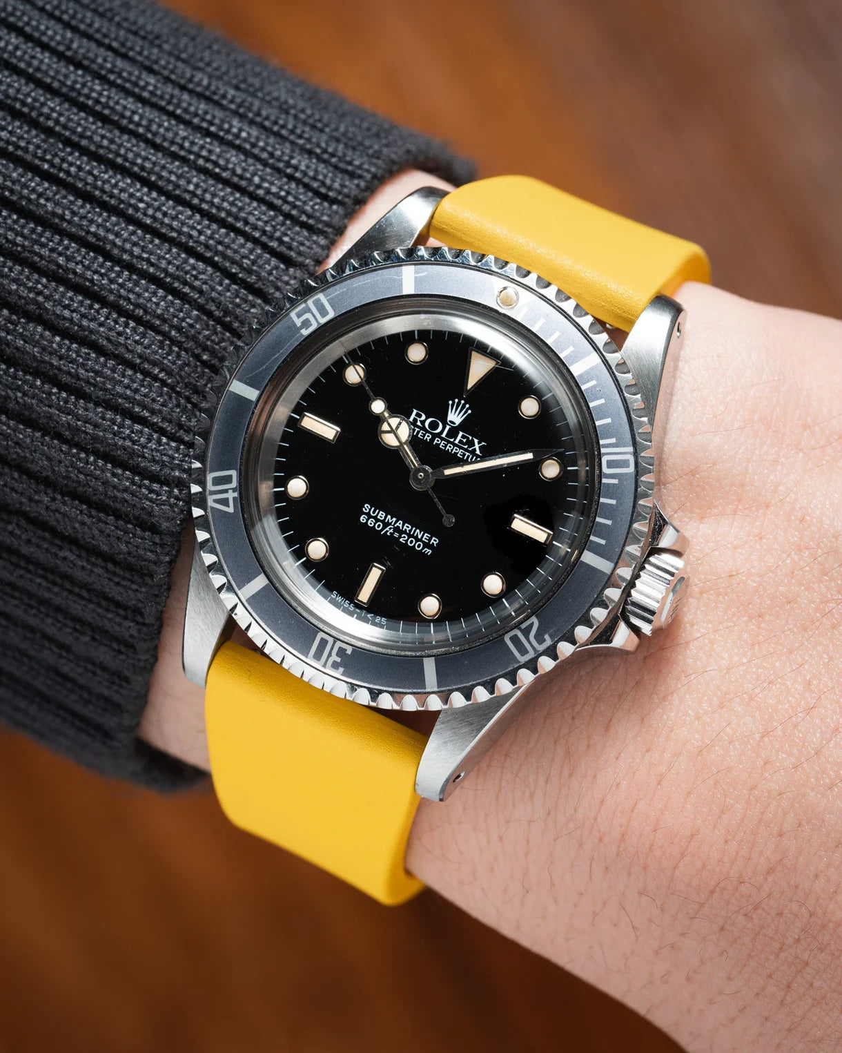 Yellow Rubber CTS Strap