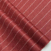 (Bespoke) Vermilion Striped Watch Strap