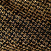(Bespoke) Black & Gold Houndstooth Watch Strap