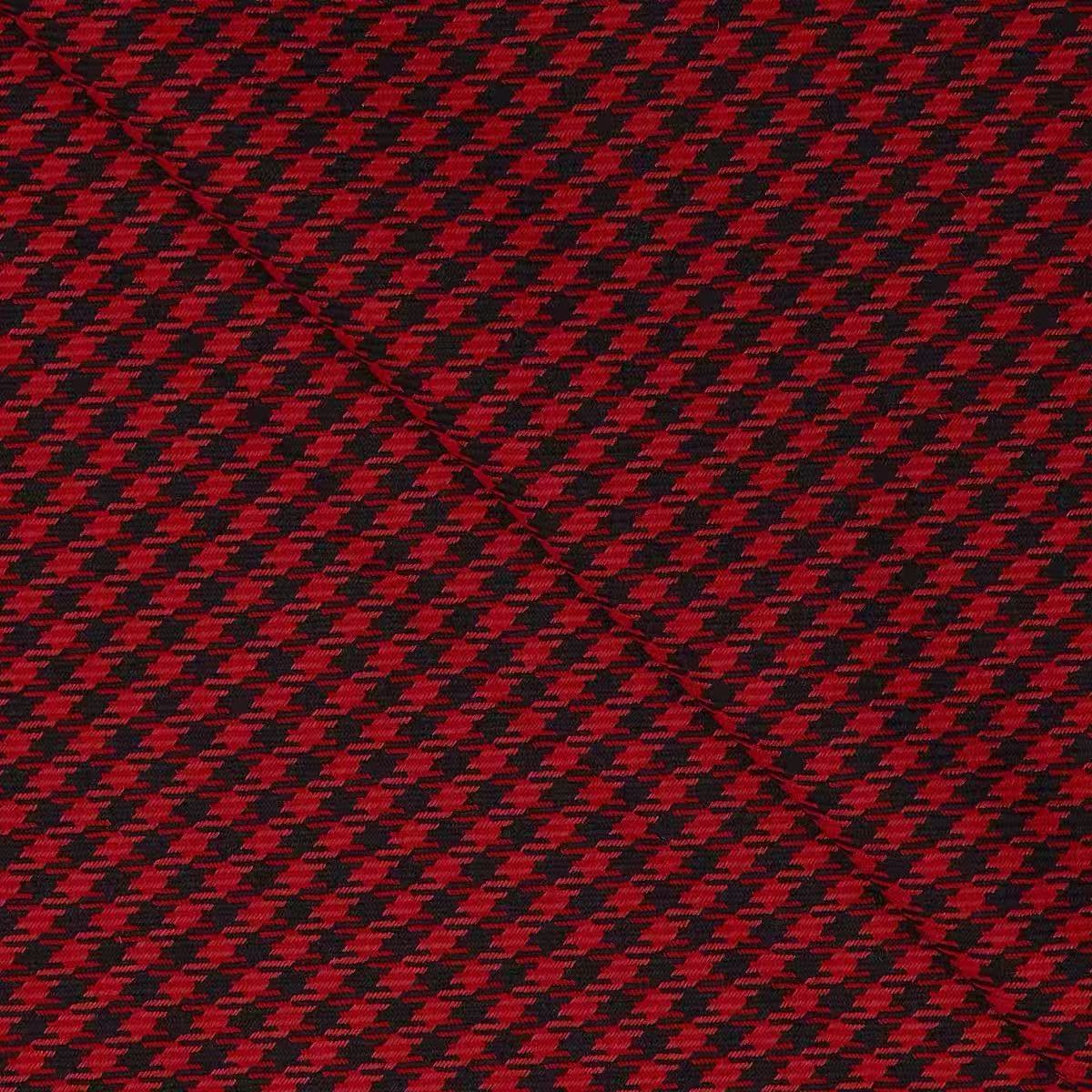 【Christmas Special Bespoke】Red Black Glen Plaid Suiting Strap