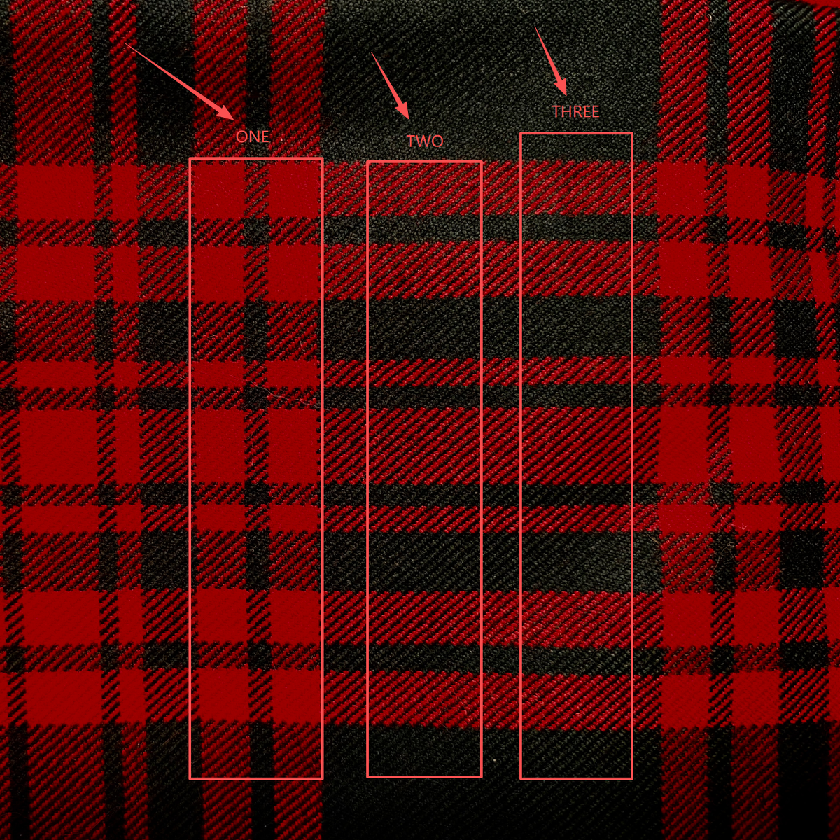 【Christmas Special Bespoke】Red Black Tartan Suiting Strap
