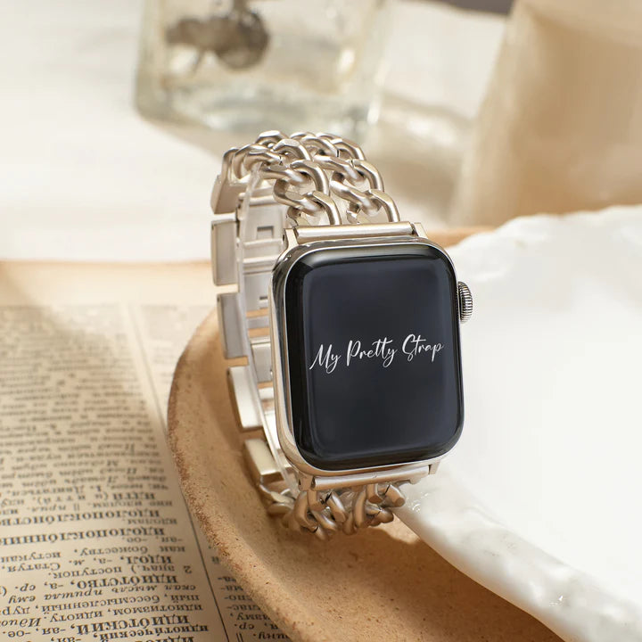 Twin-Clasp Wing Bracelet Apple Watch Strap