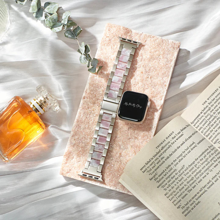Luxurious Resin Agate Bracelet Apple Watch Strap
