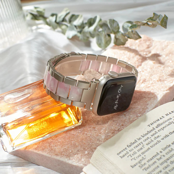 Luxurious Resin Agate Bracelet Apple Watch Strap