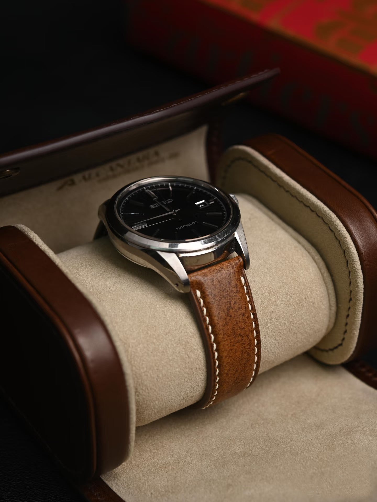 Komodo Grain Artisanal Leather Strap