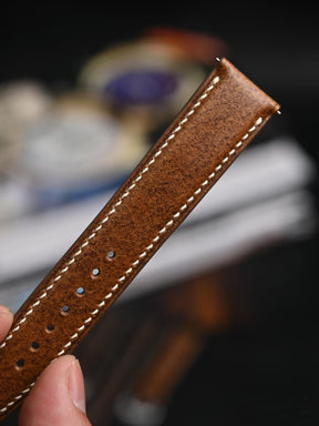 Komodo Grain Artisanal Leather Strap