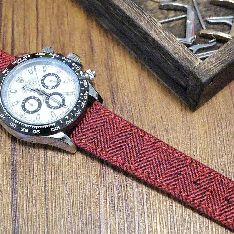 Herringbone nato sale strap