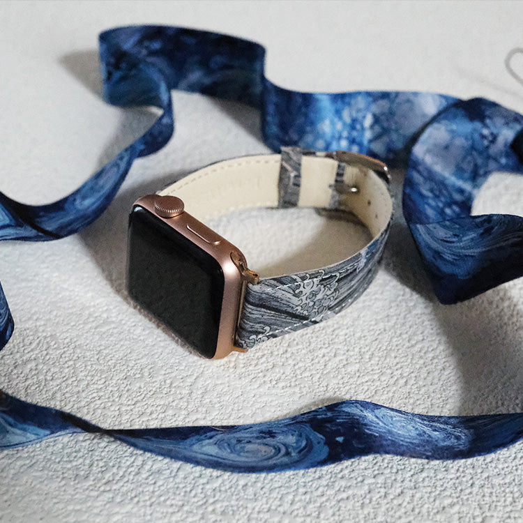 Azure Koi Dance Apple Watch Strap