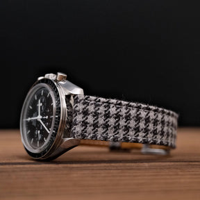 (Bespoke) Grey Crown Classic Houndstooth Strap