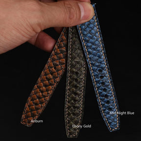 Salmon Leather Aquatic Silk Strap