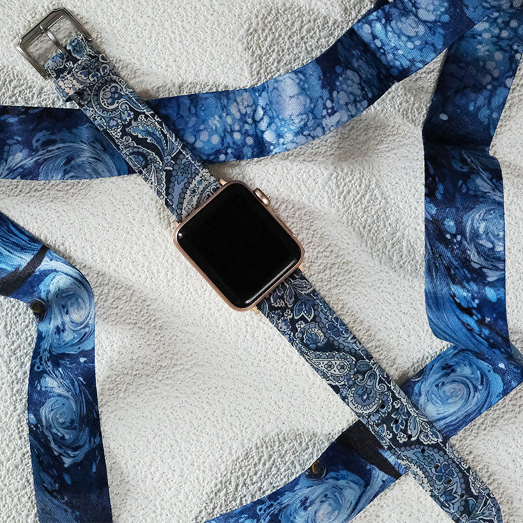 Mystic Blue Apple Watch Strap