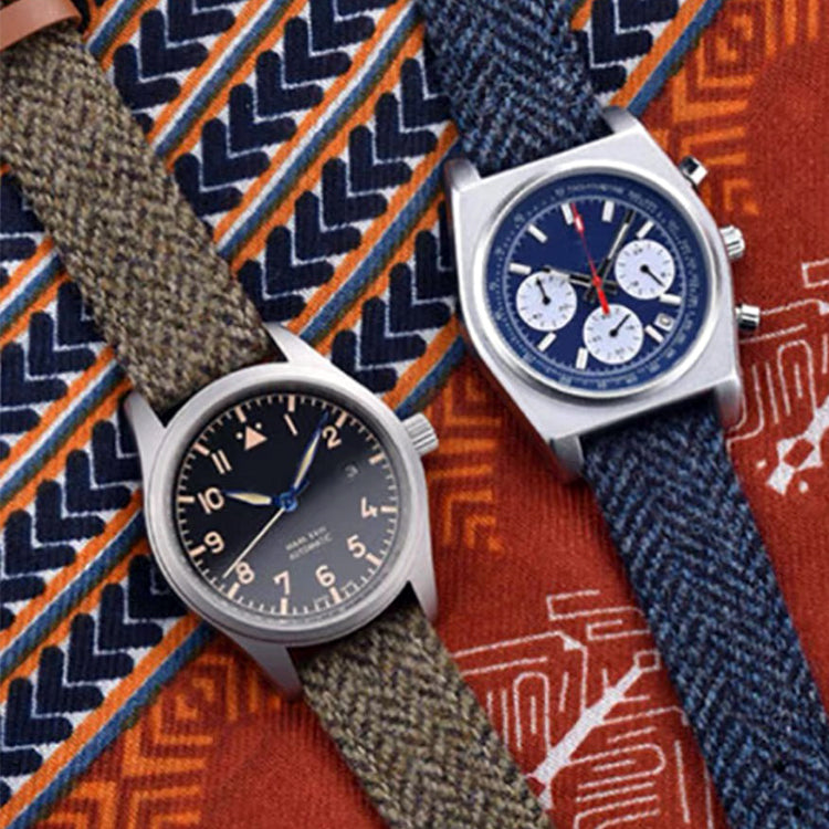 Tweed watch 2024 strap