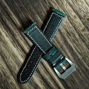 (NEW IN) Emerald Green Suede Italian Calf Leather Watch Bands