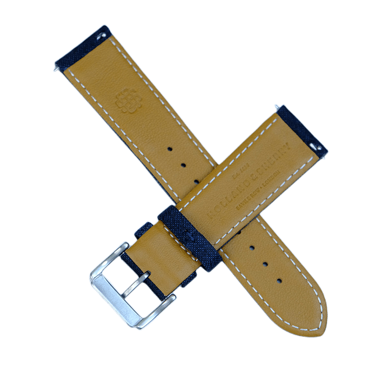 Midnight Ply Twist Solid Watch Band