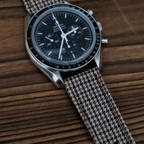 Light Brown & Black Royal VV150 Houndstooth Strap