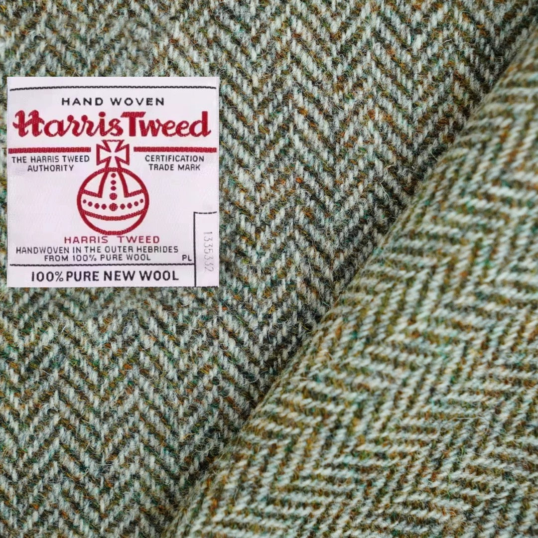 (Bespoke) HARRIS TWEED® Country Green Watch Strap