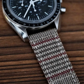 Beige & Red British Royal I Strap