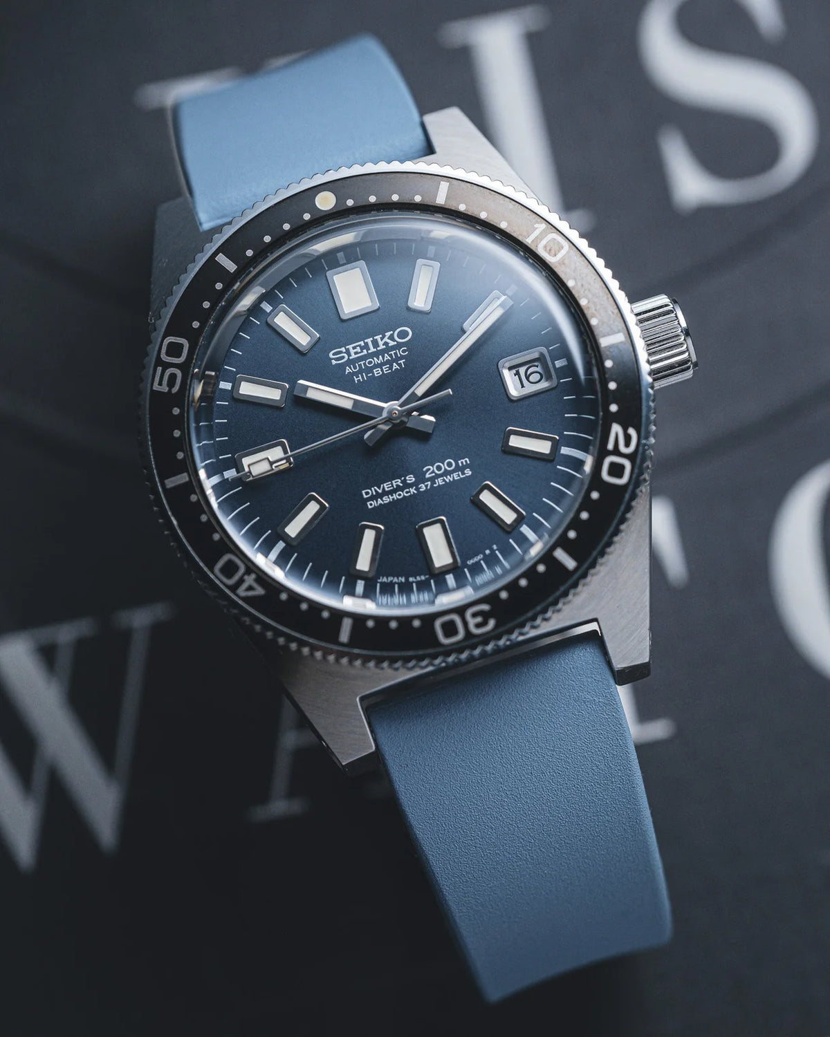 Baby Blue Rubber CTS Strap