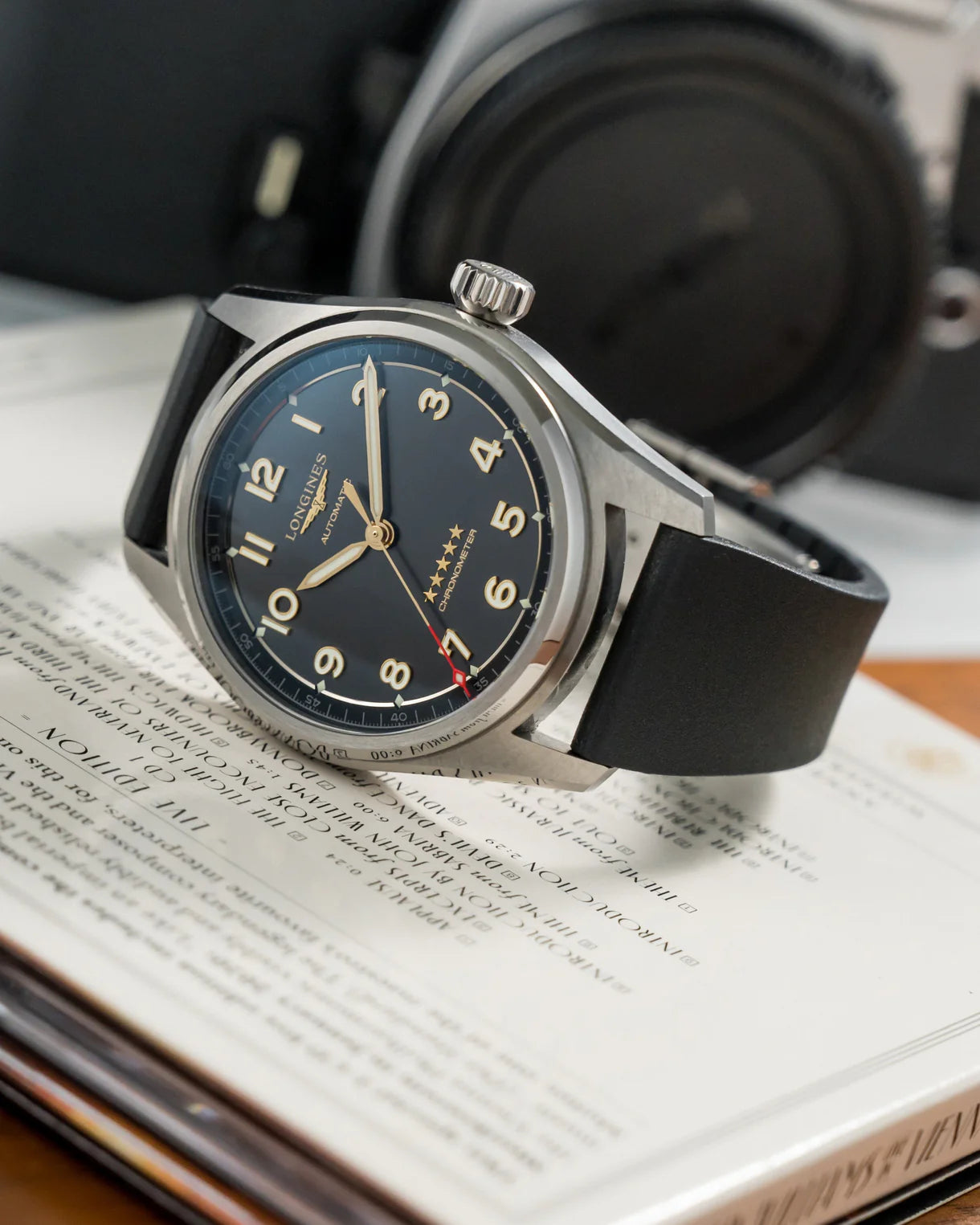 Black Rubber CTS Strap