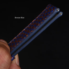 Salmon Leather Aquatic Silk Strap