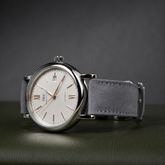 【Suede】Charcoal Grey Vintage Strap