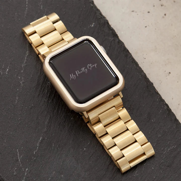 Sleek Chain-Link Bracelet Apple Watch Strap